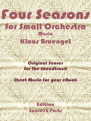 cover image of Four Seasons for Small Orchestra Music